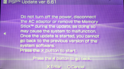6.61 Firmware Update 05