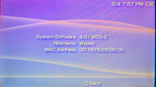 System version Custom Firmware