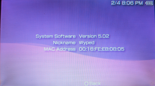 System Version Official Firmware